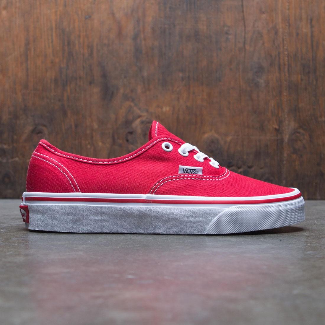 authentic all red vans