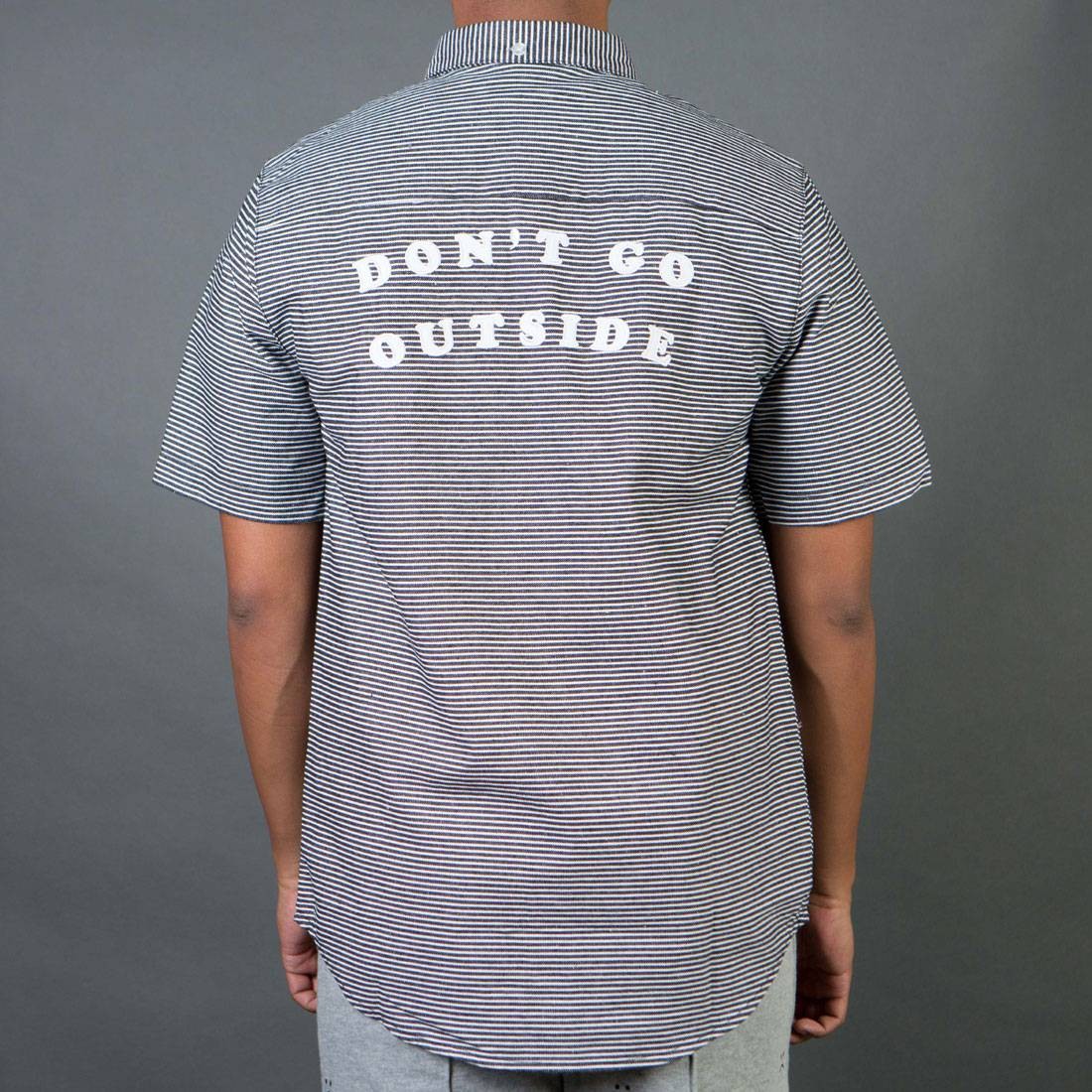 Lazy Oaf Men Don't Go Outside Shirt (black)