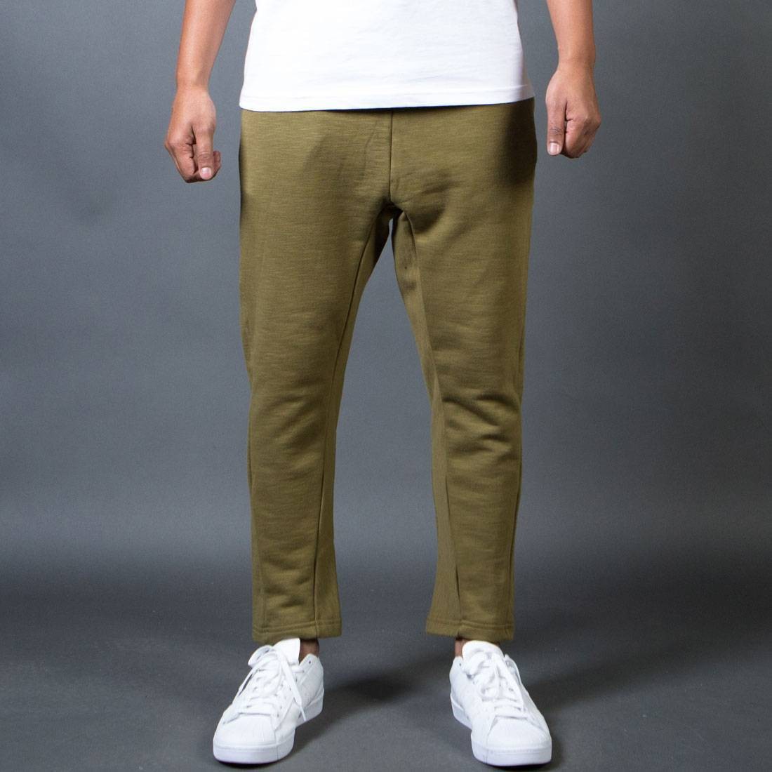 BAIT Men French Terry Japan Pants - Made In LA (olive)
