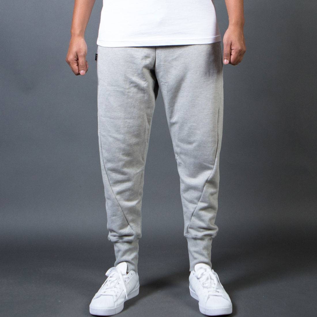 gift Numerisk Modig BAIT Men French Terry Jogger Pants - Made In LA gray heather