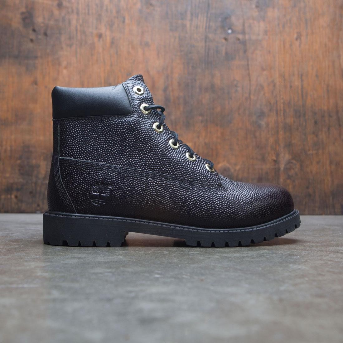 timberland black boots 6 inch