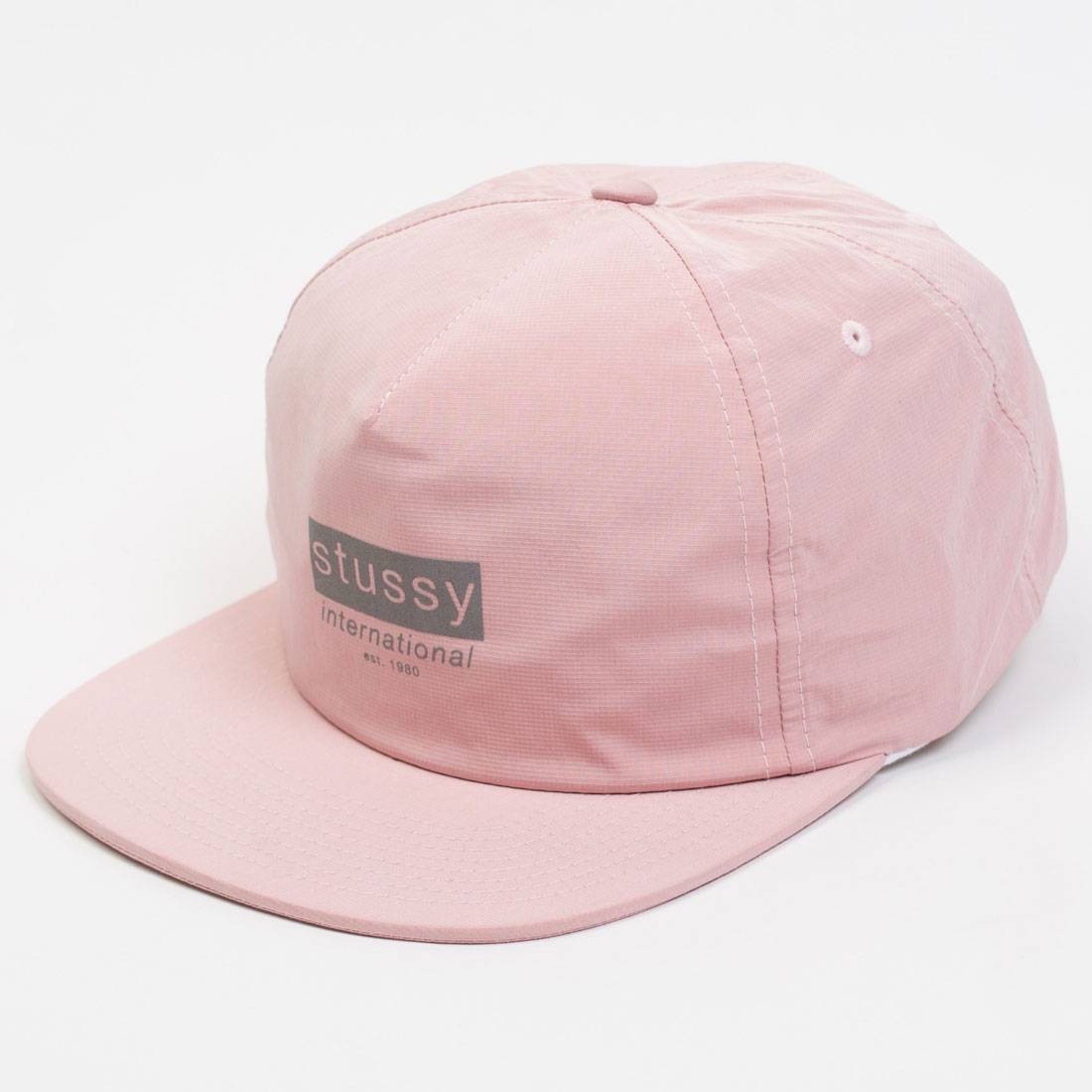 Stussy Reflective Tape Cap Pink