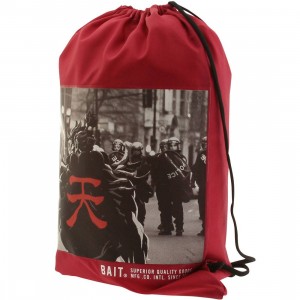 BAIT x Street Fighter Akuma SDCC Exclusive Sachet Bag (burgundy)
