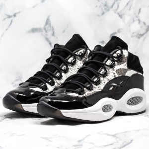 black and white allen iverson shoes