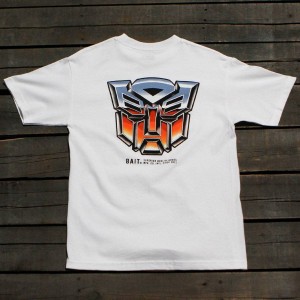 BAIT x Transformers Men Retro Autobots Tee (white)