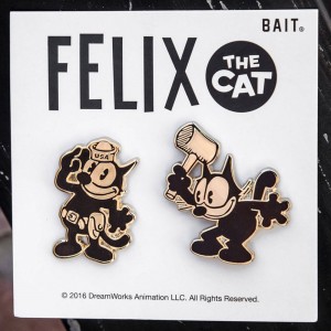 BAIT x DreamWorks Felix The Cat Gold 2 Pins (gold)