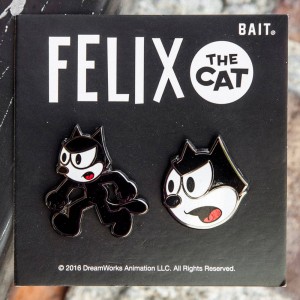 BAIT x DreamWorks Felix The Cat Black 2 Pins (black)