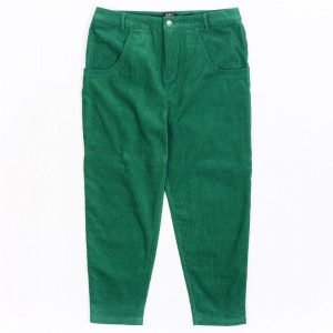 BAIT Unisex Corduroy Tailored Pants (green / kelly)