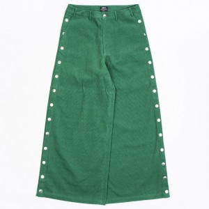 BAIT Women Corduroy Tearaway Pants (green / kelly)