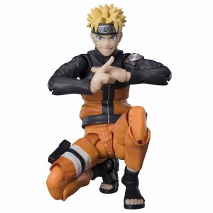 Bandai S.H.Figuarts Naruto Shippuden The Jinchuuriki Entrusted With Hope Naruto Uzumaki Figure (orange)