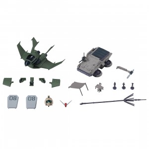 PREORDER - Bandai The Robot Spirits Mobile Suit Gundam The 08th MS Team Side MS Option Parts Set 02 Ver. A.N.I.M.E. (green)
