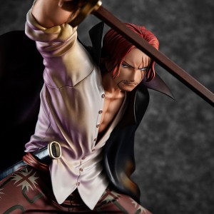 PREORDER - MegaHouse One Piece Portrait of Pirates Playback Memories Red-Haired Shanks Figure (red)