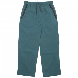 Adidas Y-3 Men Nylon Twill Slim Pants (green / petrol green)