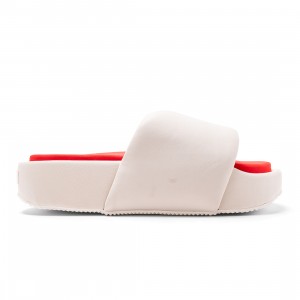 Adidas Y-3 Men Slide (beige / clear brown / off white / red)