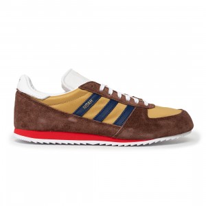 Adidas x Noah Men Vintage Runner (brown / customized / dark blue / lush red)