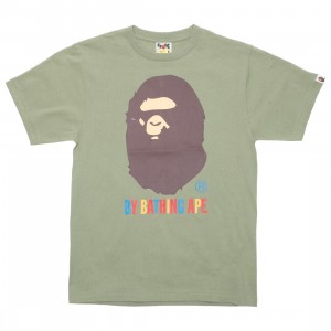A Bathing Ape Men Colors By Bathing Ape Tee (olive / olive drab)