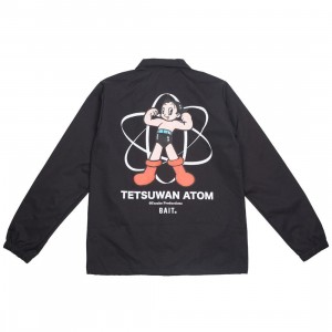 BAIT x Astro Boy Men Tetsuwan Atom Coaches Jacket (black)