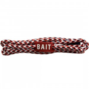 BAIT USA Premium Rope Shoelaces (red / white / blue)