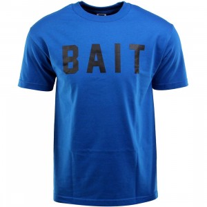 BAIT Logo Tee (blue / royal blue / black)