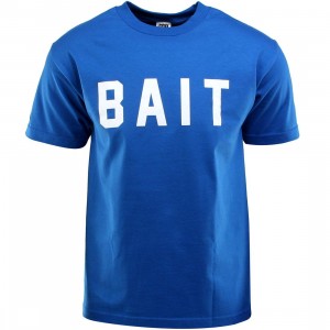 BAIT Logo Tee (blue / royal blue / white)