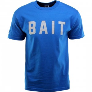 BAIT Logo Tee (blue / royal blue / gray)