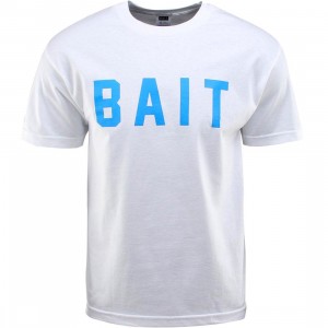BAIT Logo Tee (white / blue)