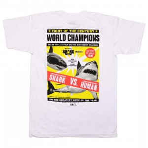 BAIT x Discovery Channel Men Shark Week Poster Tee (white)