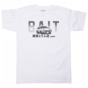 BAIT x Initial D Men BAIT Logo Design Tee (white)