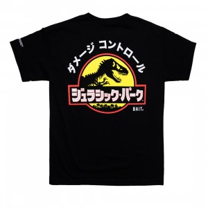 BAIT x Jurassic Park Men Damage Control Tee (black)
