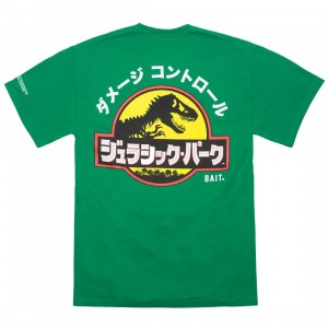 BAIT x Jurassic Park Men Damage Control Tee (green / kelly)