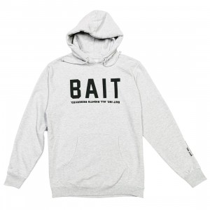 BAIT Men BAIT Logotype Hoody (gray / heather)
