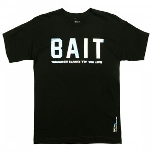 BAIT Men BAIT Logotype Tee (black / holographic)