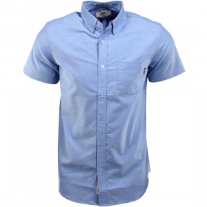 BAIT Oxford Short Sleeve Shirt (blue)