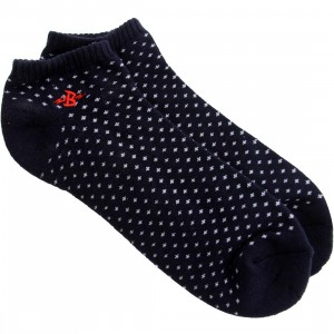BAIT Premium Nippon Blues Plus Signs Ankle Socks (navy) 1S
