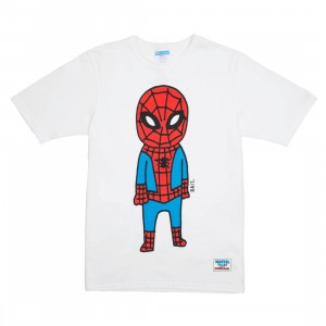 BAIT x Spiderman x Champion Men Spiderman Doodle Tee (white) 