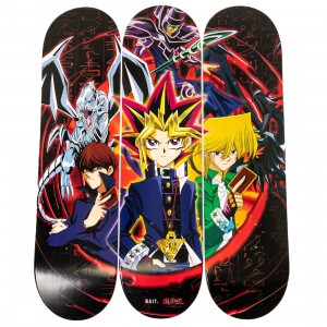 BAIT x Yu-Gi-Oh Skateboard Deck Set of 3 - Limited Out of 300 (black)