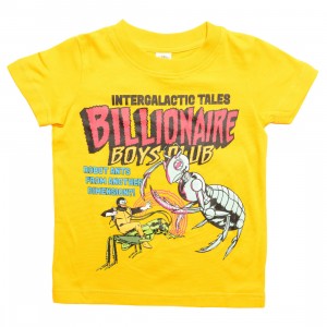 Billionaire Boys Club Little Kids Fly Trap Tee (yellow / citrus)