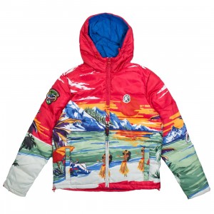 Billionaire Boys Club Men Everest Paradise Jacket (red)