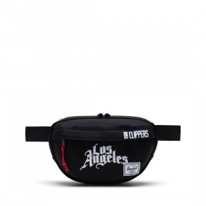 Herschel Supply Co x NBA Los Angeles Clippers Nineteen 600D Hip Bag (black)
