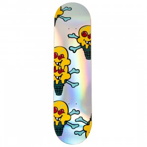 Ice Cream Mirror Skatedeck (silver / rainbow)