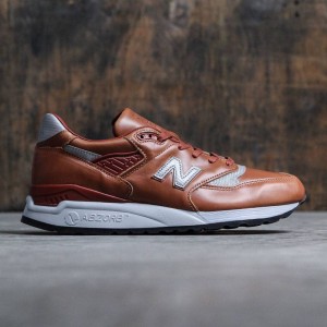 New Balance Men 998 Age of Exploration M998BESP - Made In USA (brown / silver)