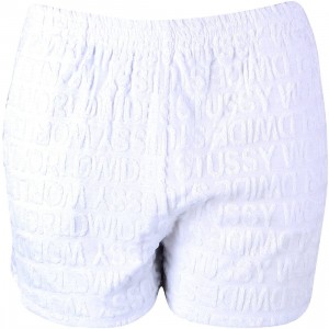 Stussy Women Terry Shorts (white)