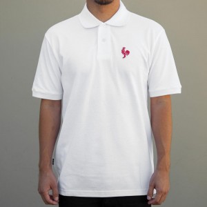 BAIT x Sriracha Polo Shirt (white)