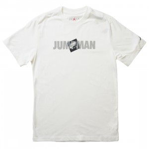 Jordan Men Jumpman Classics Tee (white / black)