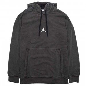 Jordan Men Dri-FIT Air Fleece Pullover Hoody (black / white)