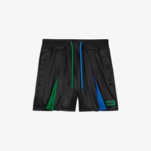 Jordan Women Jordan x Aleali May Pleated Shorts (black / game royal / pine green)