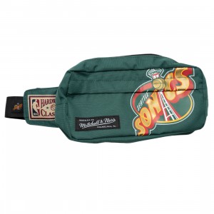 Mitchell And Ness x NBA Seattle Supersonics Fanny Pack Bag (green)