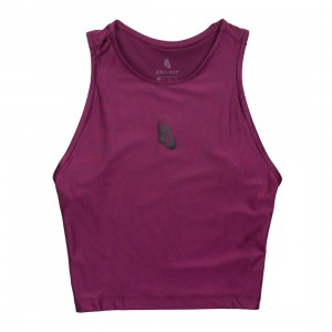 NikeLab Women Collection Cropped Tank Top (bordeaux)