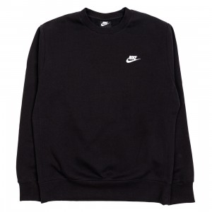 Nike Men Sportswear Club Fleece Long Sleeves Tee (black / white)