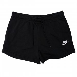 Nike Women Sportswear Essential French Terry Shorts (black / white)
